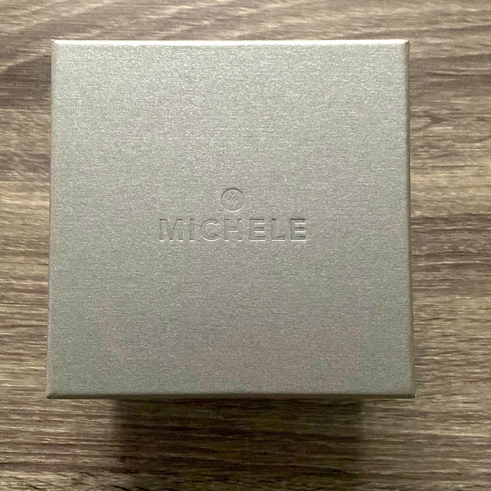 Michele watch box + manual